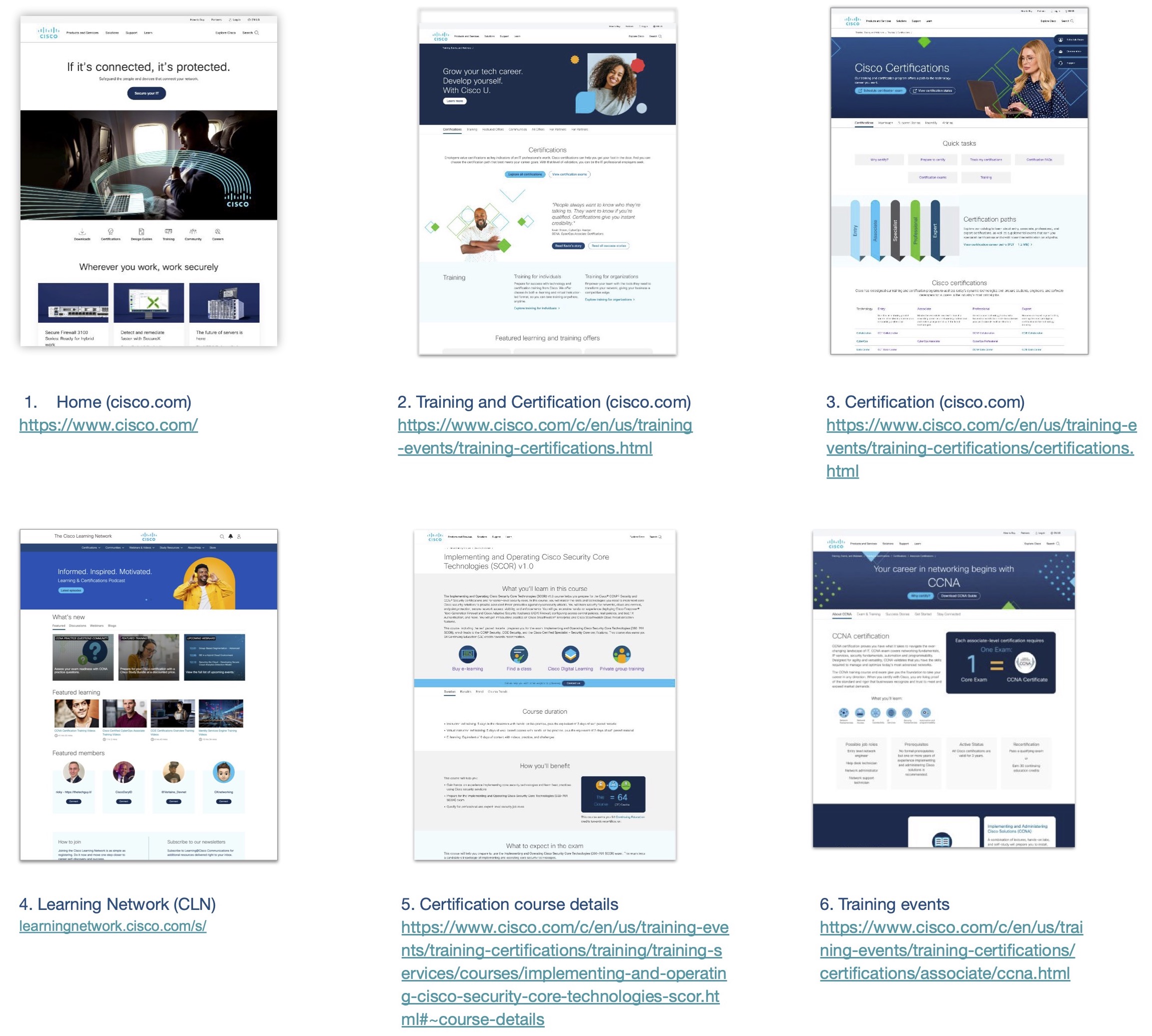 Cisco learning experience assessment roadmap