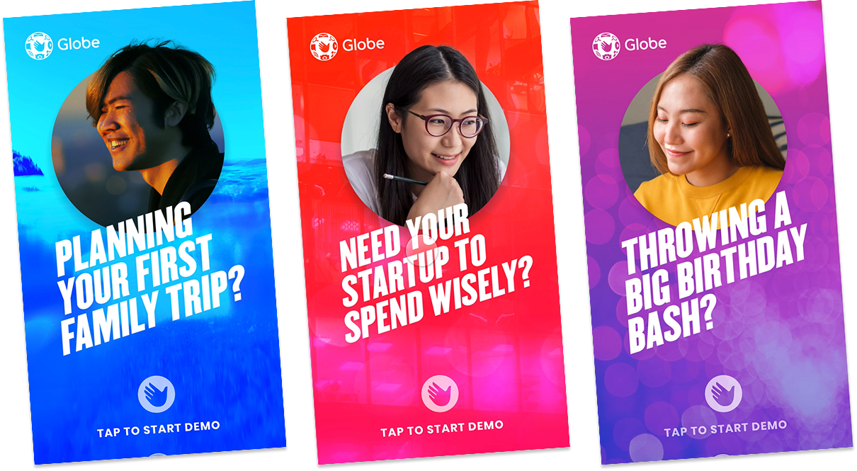 Globe executive presentation prototype preview