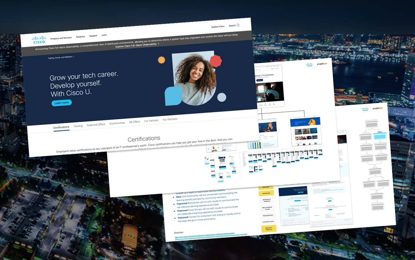 Cisco U learning platform interface preview